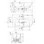 Hoesch iSensi 3969010 wanna narożna 160x75 cm zdj.2
