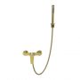 Invena Alonia BN70009 bateria prysznicowa ścienna złota zdj.3