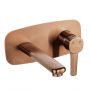 Invena Glamour BP02U14 bateria umywalkowa podtynkowa miedź zdj.1