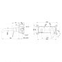 Invena Alonia BP70U01 bateria umywalkowa podtynkowa chrom zdj.2