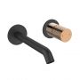 Invena Moonlight BP77U14 bateria umywalkowa podtynkowa czarna zdj.1