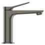 Invena Alonia BU70024 bateria umywalkowa stojąca grafit zdj.1