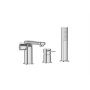 Invena Glamour BW02S01 bateria wannowo-prysznicowa nawannowa chrom zdj.3