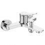 Invena Alonia BW70001 bateria wannowo-prysznicowa ścienna chrom zdj.1