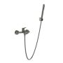 Invena Alonia BW70024 bateria wannowo-prysznicowa ścienna grafitowa zdj.1