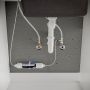 Invena Glamour BZ02F04 bateria kuchenna z filtrem stojąca czarna zdj.9