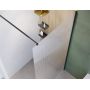Invena AK32125 ścianka prysznicowa walk-in 120 cm czarny półmat/szkło ze wzorem zdj.4