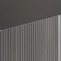 Invena AK32129 ścianka prysznicowa walk-in 120 cm chrom półmat/szkło ze wzorem zdj.5