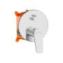Invena Alonia BS70001 zestaw prysznicowy podtynkowy z deszczownicą chrom zdj.7