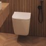Invena Florina CE94001 miska wc z deską wolnoopadającą wisząca bez kołnierza spłukiwanie wirowe biały połysk zdj.11
