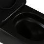 Invena Tavro CE71005 miska wc z deską wolnoopadającą wisząca bez kołnierza czarny mat zdj.5