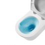 Invena Limnos CE93001 miska wc z deską wolnoopadającą wisząca bez kołnierza ze spłukiwaniem wirowym biały połysk zdj.10