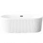 Invena Glamour AN01140 wanna wolnostojąca 170x80 cm owalna biała zdj.4