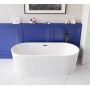 Invena Glamour AN01140 wanna wolnostojąca 170x80 cm owalna biała zdj.3