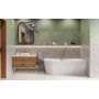 Invena Glamour AN0219P wanna narożna 170x80 cm owalna biała zdj.3