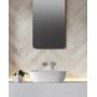 Invena Vitoria CE48001 umywalka 45.5x32 cm prostokątna nablatowa biała zdj.3