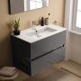 Ideal Standard Eurovit+ R0574TI umywalka z szafką 81.5 cm szarą zdj.6