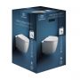 Ideal Standard i.Life O T572501 combi-pack zestaw z deską wisząca bez kołnierza biały zdj.9