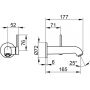 Keuco IXMO SOFT 59516010201 bateria umywalkowa podtynkowa chrom zdj.2