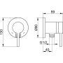 Keuco IXMO SOFT 59552010201 bateria prysznicowa podtynkowa zdj.2