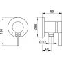 Keuco IXMO Pure 59552019501 bateria prysznicowa podtynkowa zdj.2