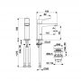 KFA Armatura Malaga 452281531 bateria umywalkowa stojąca złota zdj.2