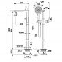 KFA Armatura Malaga 452551000 bateria wannowo-prysznicowa wolnostojąca chrom zdj.2