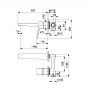 KFA Armatura Malaga 452981000 bateria umywalkowa podtynkowa chrom zdj.2