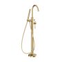 KFA Armatura Moza Brushed Light Gold 503551039 bateria wannowo-prysznicowa wolnostojąca złota zdj.1