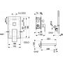 KFA Armatura Logon 513940100 bateria prysznicowa podtynkowa chrom zdj.2
