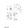 KFA Armatura Abasha 523701500 bateria bidetowa zdj.2