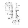 KFA Armatura Duero 662311522 bateria kuchenna z filtrem stojąca inox zdj.2