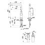 KFA Armatura Duero 662391522 bateria kuchenna z filtrem stojąca inox zdj.2