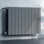 KFA Armatura ADR 76312061 grzejnik pokojowy 57x96.6 cm podłączenie boczne grafitowy zdj.4