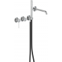 KFA Armatura Moza 316L 504941022 zestaw wannowo-prysznicowy podtynkowy stal zdj.1