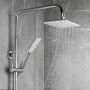 KFA Armatura Logon 513691500 zestaw wannowo-prysznicowy ścienny z deszczownicą chrom zdj.6