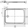 Kaldewei Cayonoplan 362147980001 brodzik prostokątny z syfonem 120x75 cm zdj.2
