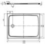 Kaldewei Cayonoplan 362347980001 brodzik prostokątny 120x90 cm zdj.2