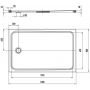 Kaldewei Cayonoplan 362447980001 brodzik prostokątny 130x80 cm zdj.2