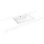 Kaldewei Cayono 913606000001 umywalka 58x41.5 cm prostokątna wpuszczana biała zdj.1