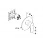 Kludi Pure&Solid 347550575 bateria prysznicowa podtynkowa chrom zdj.2