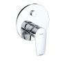 Kludi Pure&Solid 347590575 bateria wannowo-prysznicowa podtynkowa chrom zdj.1