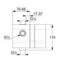 Kludi 38636 element podtynkowy baterii zdj.2