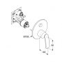 Kludi Balance 527590575 bateria wannowo-prysznicowa podtynkowa chrom zdj.2