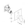 Kludi Ambienta 537590575 bateria wannowo-prysznicowa podtynkowa chrom zdj.2