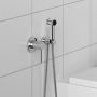 Kludi Bozz 389980576 bateria bidetowa z zestawem prysznicowym podtynkowa chrom zdj.4