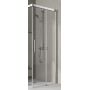 Kermi Nica NI C2 NIC2R08020VPK kabina prysznicowa kwadratowa 80x80 cm srebrny zdj.1