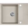 Kuchinox Rab SBF413Y zlewozmywak granitowy 56x44 cm beżowy zdj.1