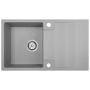 Kuchinox Rab SBF511Y zlewozmywak granitowy 76x44 cm szary/grafitowy/onyx zdj.1