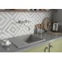 Kuchinox Rab SBF511Y zlewozmywak granitowy 76x44 cm szary/grafitowy/onyx zdj.3